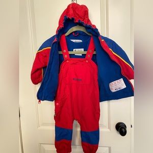 Columbia Sportswear Tectonic snow pants and jacket set (2T)